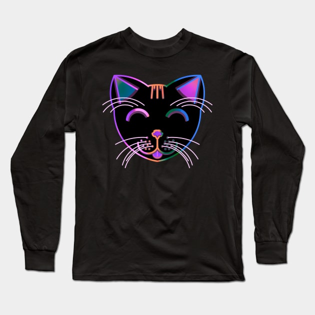 Happy Cat 9 Long Sleeve T-Shirt by IgorAndMore